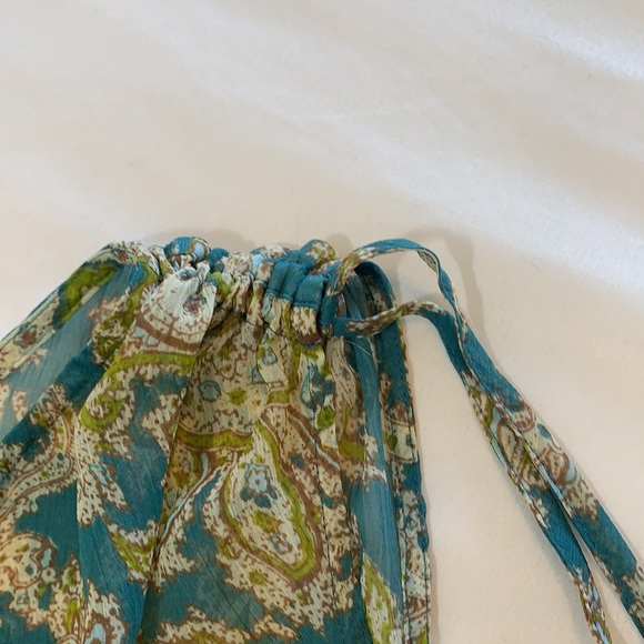 Talbots Sheer Sleeveless Shell, Size L, Multicolor - Picture 8 of 8